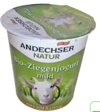 Edeka Andechser Natur Bio-Ziegenjogurt Angebot