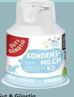 Edeka Gut & Günstig Kondensmilch Angebot