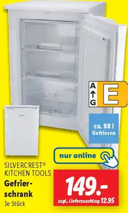 Lidl SILVERCREST KITCHEN TOOLS Gefrier- schrank Angebot