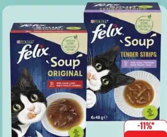 Edeka Purina Felix Soup Angebot