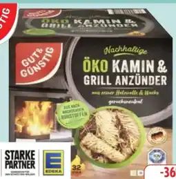 Edeka Gut & Günstig Öko Grill- Kamin Anzünder Angebot