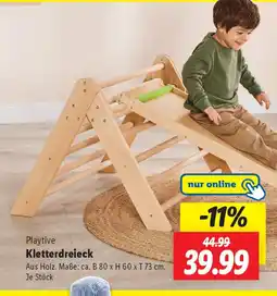 Lidl Playtive Kletterdreieck Angebot