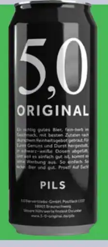Edeka Oettinger 5,0 Original Pils Angebot