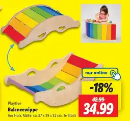 Lidl Playtive Balancewippe Angebot