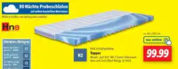 Lidl Hn8 schlafsysteme Topper Angebot