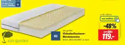 Lidl sun garden Viskoelastikschaum- Wendematratze Angebot
