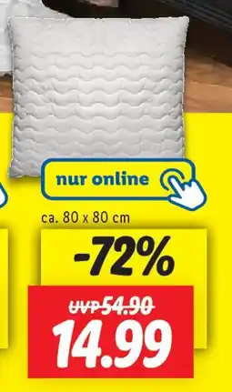 Lidl Dunlopillo Kopfkissen Angebot