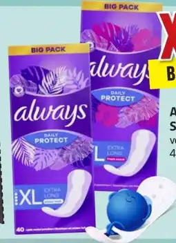 Edeka Always Slipeinlagen Daily Protect XL Angebot