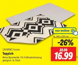 Lidl LIVARNO home Teppich Angebot