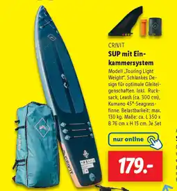 Lidl CRIVIT SUP mit Ein- kammersystem Angebot