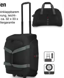Edeka Wenger Reisetasche mit Rollen Angebot