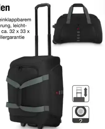 Edeka Wenger Reisetasche mit Rollen Angebot