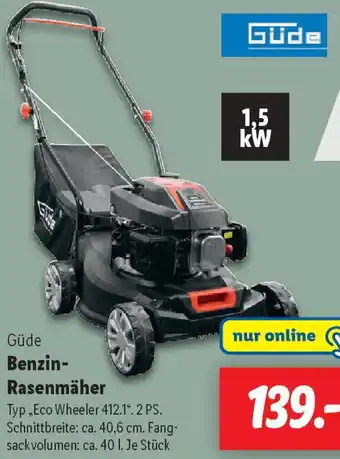 Lidl Güde Benzin Rasenmäher Angebot