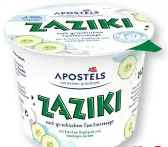 Scheck-in-Center Apostels Zaziki Angebot