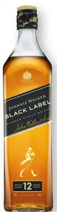 Scheck-in-Center Johnnie Walker Black Label Angebot