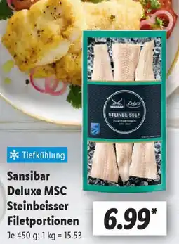 Lidl Sansibar Deluxe MSC Steinbeisser Filetportionen Angebot