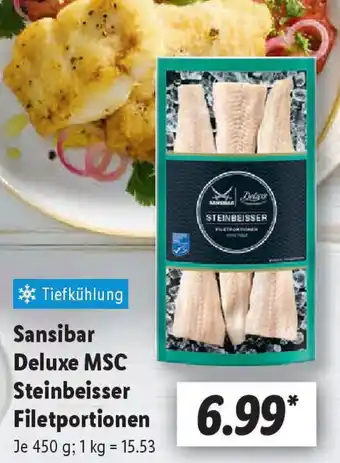 Lidl Sansibar Deluxe MSC Steinbeisser Filetportionen Angebot