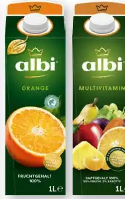 Scheck-in-Center Albi Saft Angebot