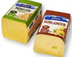 Scheck-in-Center Milram Burlander Angebot