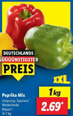 Lidl Paprika Mix Angebot
