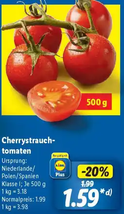 Lidl Cherrystrauchtomaten Angebot