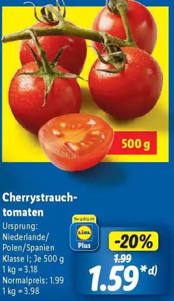 Lidl Cherrystrauchtomaten Angebot