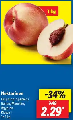 Lidl Nektarinen Angebot