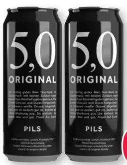 Scheck-in-Center Oettinger Original 5,0 Pils Angebot