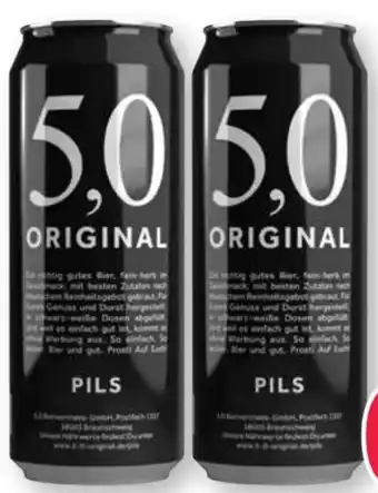 Scheck-in-Center Oettinger Original 5,0 Pils Angebot