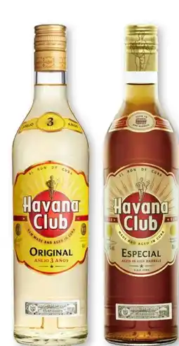 Scheck-in-Center Havana Club Original Rum 3 Jahre Angebot