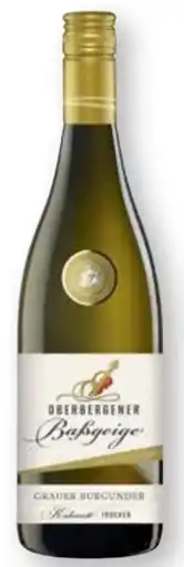 Scheck-in-Center Oberbergener Baßgeige Grauer Burgunder Kabinett Angebot