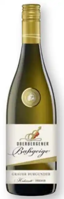 Scheck-in-Center Oberbergener Baßgeige Grauer Burgunder Kabinett Angebot