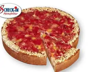 Scheck-in-Center Scheck-in Manufaktur Rhabarber-Erdbeer Rahmkuchen Angebot