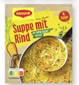 Scheck-in-Center Maggi Guten Appetit Suppen Angebot