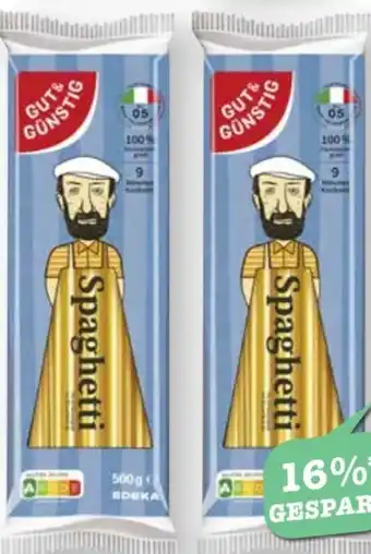 Scheck-in-Center Gut & Günstig Teigwaren Angebot
