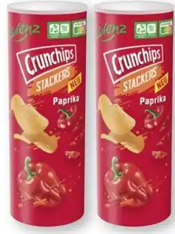 Scheck-in-Center Lorenz Crunchips Stackers Angebot