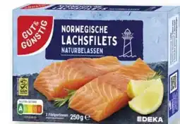 Scheck-in-Center Gut & Günstig Norwegische Lachsfilets Naturbelassen Angebot