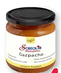 Scheck-in-Center Scheck-in Manufaktur Gazpacho Angebot