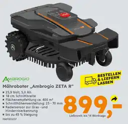 Globus Baumarkt AMBROGIO Mähroboter „Ambrogio ZETA R❝ Angebot