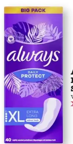 Scheck-in-Center Always Slipeinlagen Daily Protect XL Angebot
