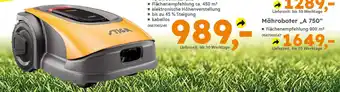 Globus Baumarkt STIGA Mähroboter,,A 750" Angebot