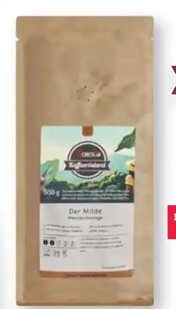 Scheck-in-Center Scheck-in Kaffeerösterei Der Milde Angebot