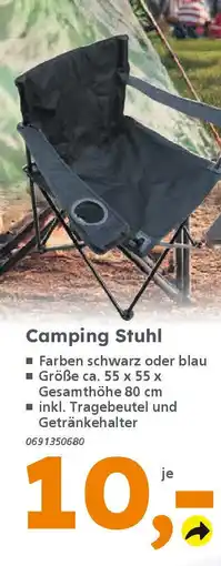 Globus Baumarkt Camping Stuhl Angebot