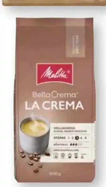 Scheck-in-Center Melitta BellaCrema La Crema Angebot