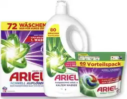 Scheck-in-Center Ariel Waschmittel XXL Angebot