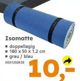 Globus Baumarkt Isomatte Angebot