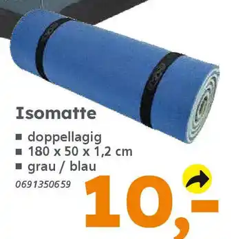 Globus Baumarkt Isomatte Angebot