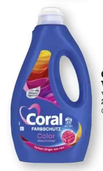 Scheck-in-Center Coral Waschmittel Angebot