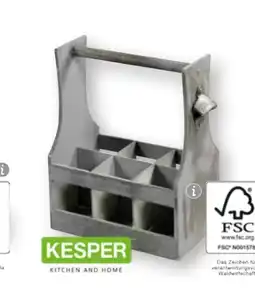 Scheck-in-Center Kesper Flaschenträger Angebot