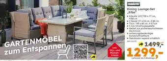 Globus Baumarkt PRIMASTER Dining Lounge-Set „Elba❝ Angebot
